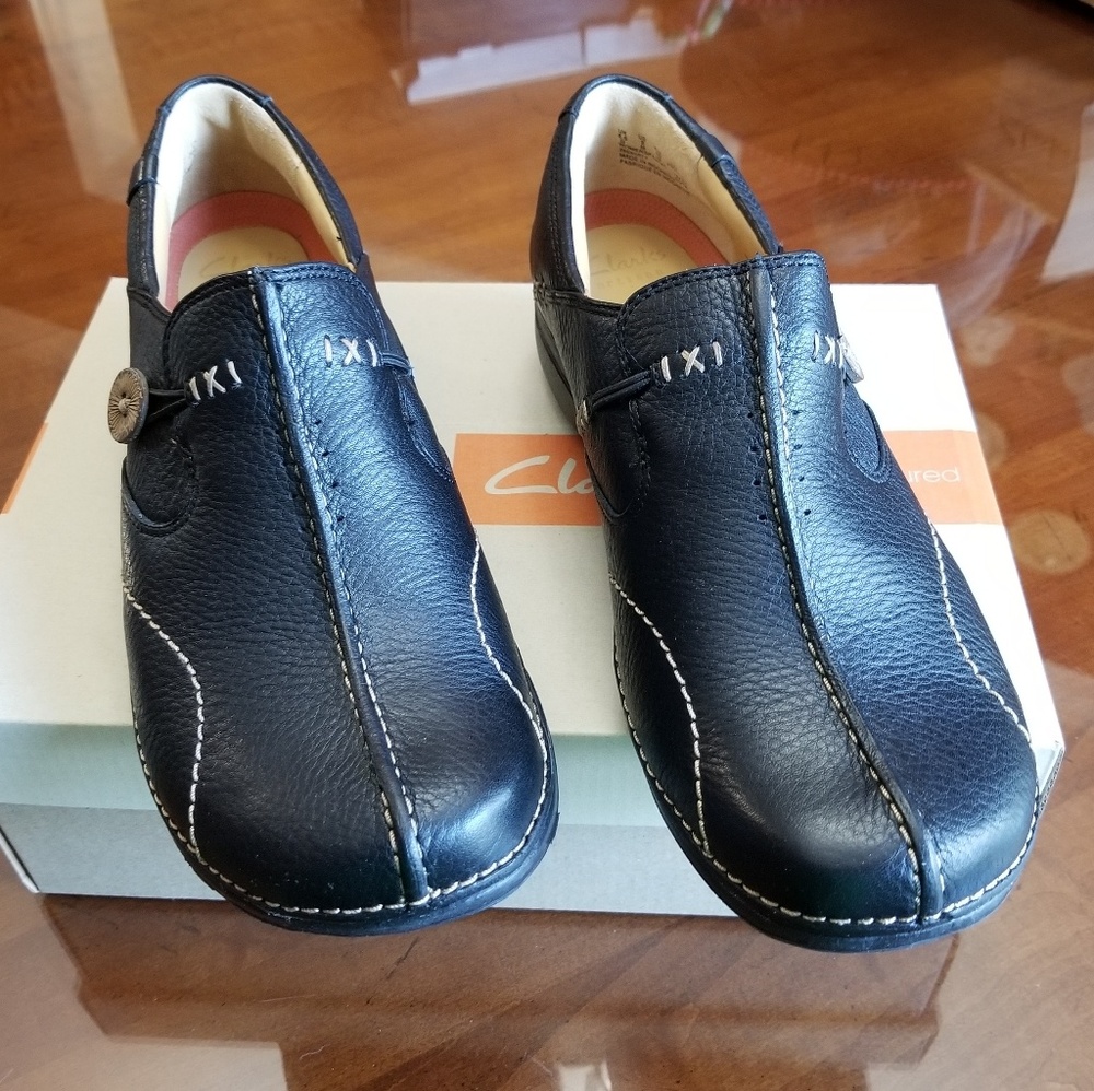 Clarke Unstructured Slip On Shoes - Un Loop